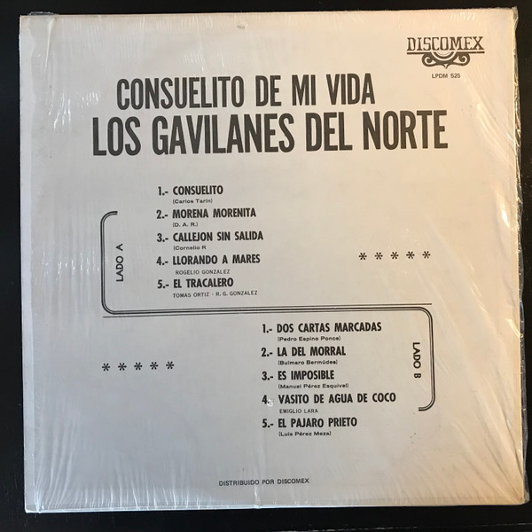 ladda ner album Los Gavilanes del Norte - Consuelito De Mi Vida