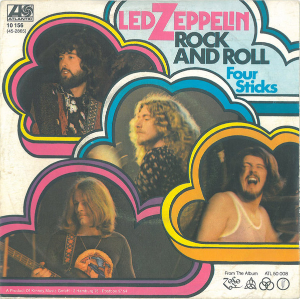 Las mejores ofertas en LED Zeppelin Rock discos de vinilo de velocidad de  45 RPM