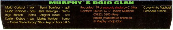 descargar álbum Murphy's Dojo Clan - Murphys Dojo Clan