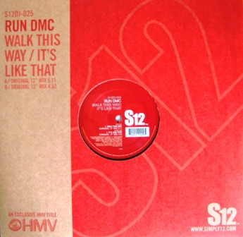 Run DMC – Walk This Way / It's Like That (2002, Vinyl) - Discogs