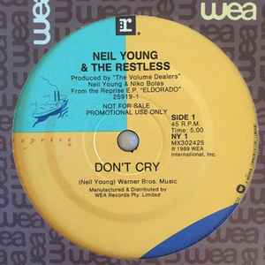 Neil Young - Don't Cry album cover