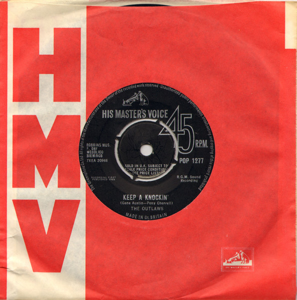 The Outlaws – Keep A Knockin' (1964, Vinyl) - Discogs