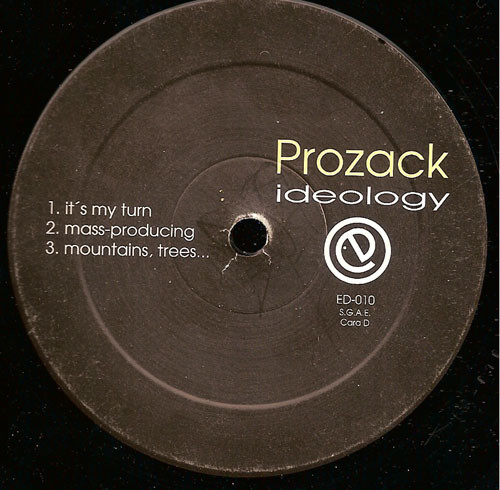 Prozack - Ideology | Stereophonic Elefant Dance Recordings (ED-010) - 5