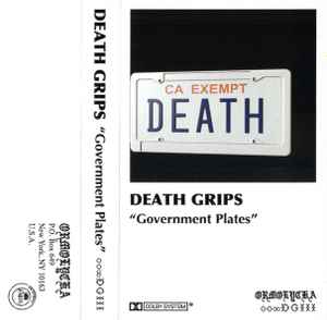 Death Grips - Government Plates album cover