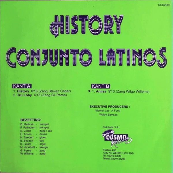last ned album Conjunto Latinos - History