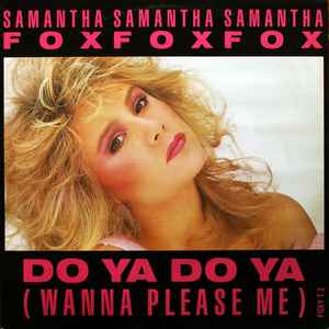 Samantha Fox - Do Ya Do Ya (Wanna Please Me) album cover
