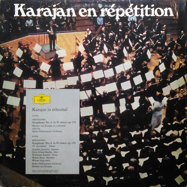 Karajan - Karajan In Rehearsal = Karajan En Répétition | Deutsche Grammophon (643 201) - 2