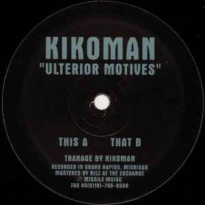 Kikoman - Ulterior Motives album cover