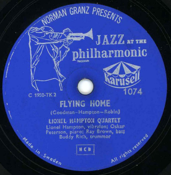 Lionel Hampton And His Quartet – Flying Home (Vinyl) - Discogs