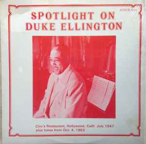 Duke Ellington - One Night Stand With Duke Ellington album cover