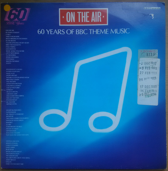 On The Air—60 Years Of BBC Theme Music (1982, Gatefold, Vinyl 
