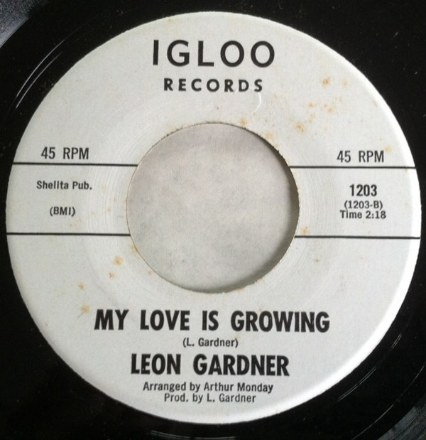 descargar álbum Leon Gardner - Tuff Lover My Love Is Growing