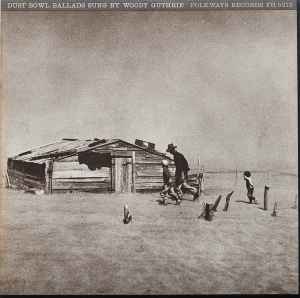 Woody Guthrie - Dust Bowl Ballads album cover