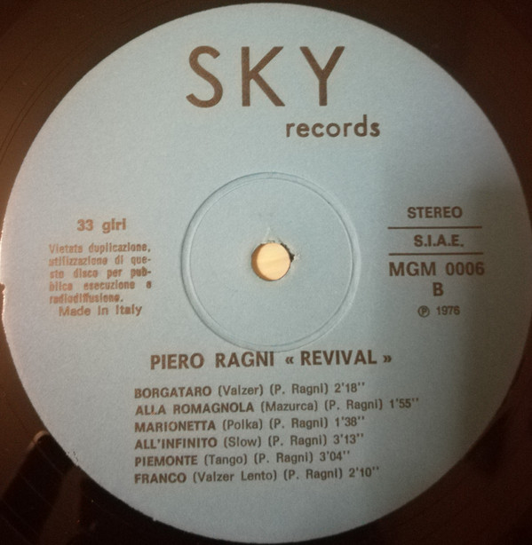ladda ner album Piero Ragni - Revival