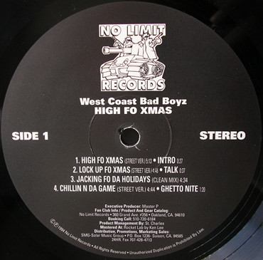 télécharger l'album West Coast Bad Boyz - High Fo Xmas
