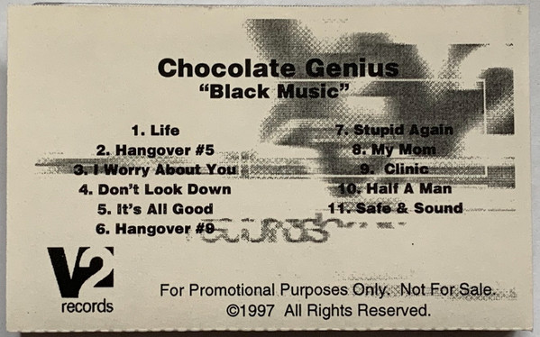 Chocolate Genius – Black Music (1998, CD) - Discogs