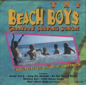 The Beach Boys - Greatest Surfing Songs! album cover