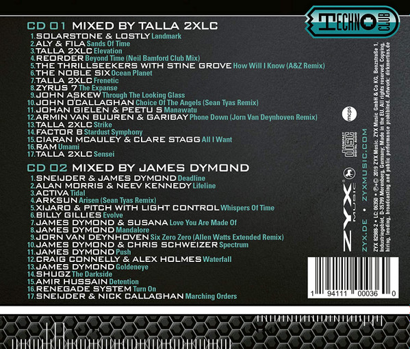 baixar álbum Talla 2XLC & James Dymond - Techno Club Vol 57