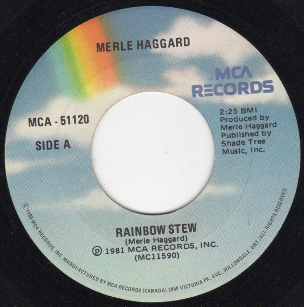 Merle Haggard Rainbow Stew 1981 Vinyl Discogs 9875