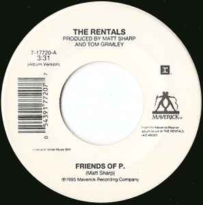 The Rentals – Friends Of P. (1995, Vinyl) - Discogs