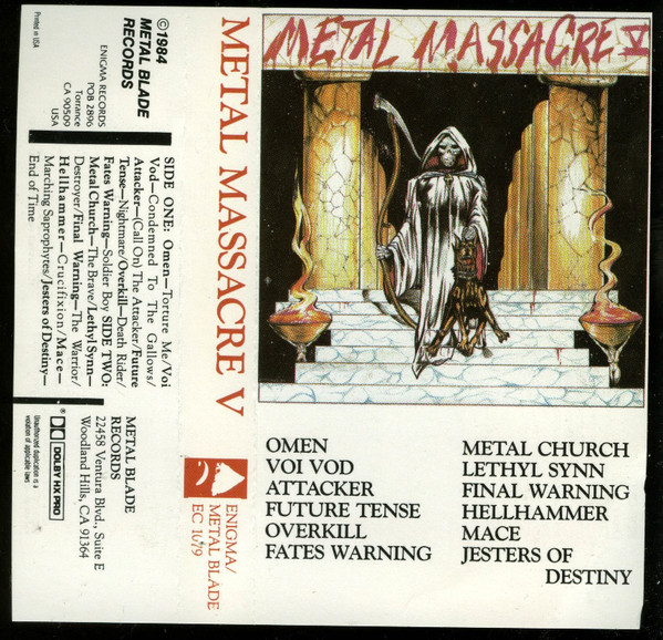 Metal Massacre V (1984, Cassette) - Discogs