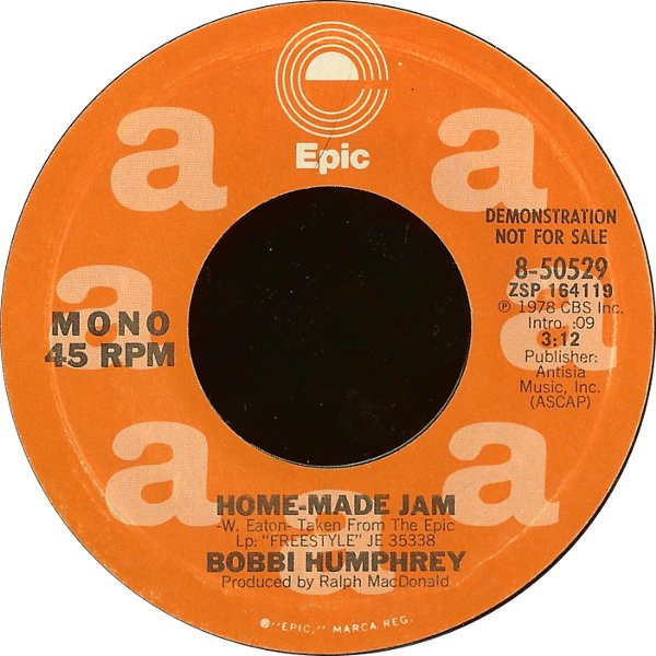 Bobbi Humphrey – Home-Made Jam / Sunset Burgundy (1978