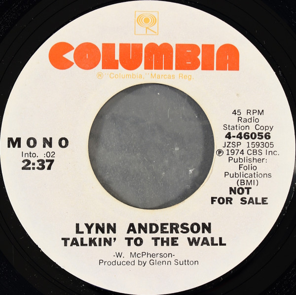 télécharger l'album Lynn Anderson - Talkin To The Wall