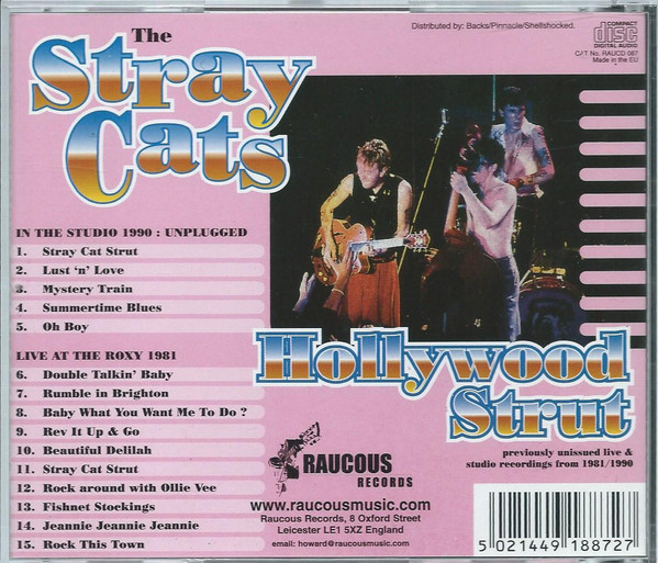 Stray Cats - Hollywood Strut (Unreleased Cuts) | Releases | Discogs