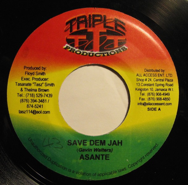 baixar álbum Asante - Save Dem Jah