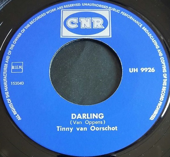 télécharger l'album Tinny Van Oorschot - Darling
