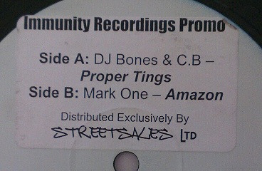 last ned album DJ Bones & CB Mark One - Proper Tings Amazon