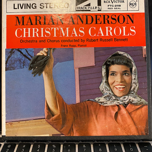 Marian Anderson – Christmas Carols (1962, Vinyl) - Discogs