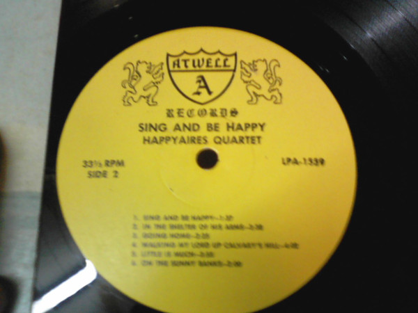 lataa albumi The Happyaires Quartet - Sing And Be Happy