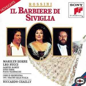 Gioacchino Rossini - Il Barbiere Di Siviglia (Highlights) album cover