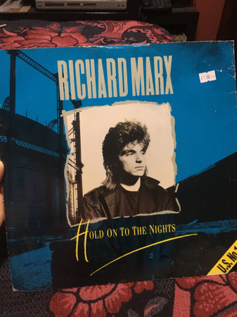 Richard Marx – Hold On To The Nights (1988, Vinyl) - Discogs