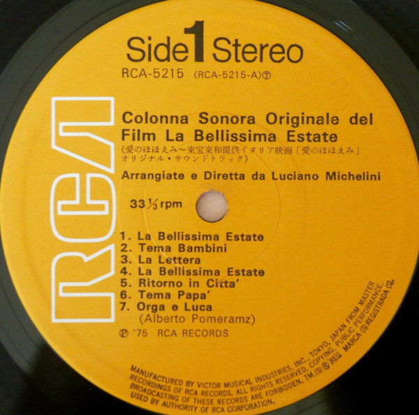 Album herunterladen Alberto Pomeranz - La Bellissima Estate