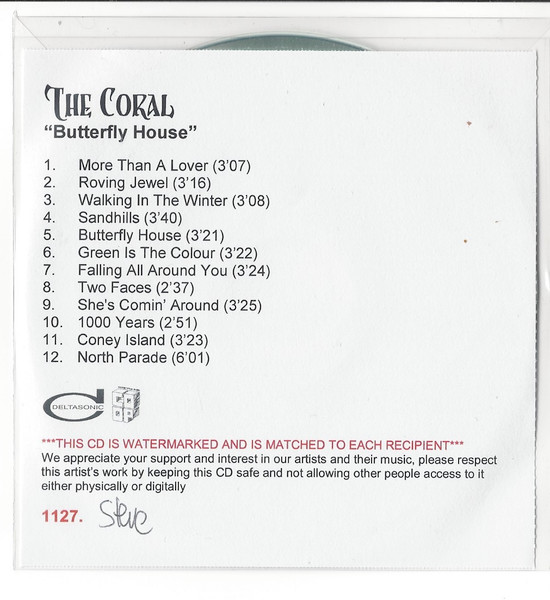 The Coral - Butterfly House | Releases | Discogs