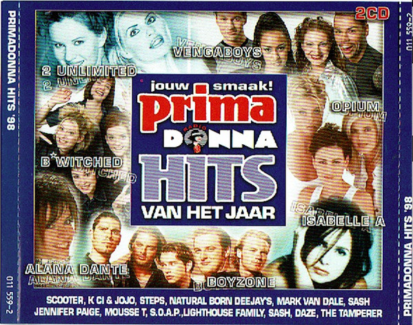 baixar álbum Various - Prima Donna Hits Van Het Jaar 98