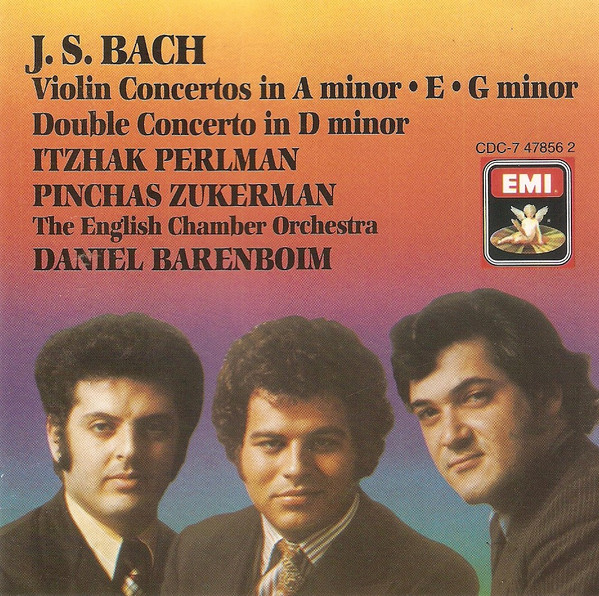 Bach, Itzhak Perlman, Pinchas Zukerman, English Chamber Orchestra