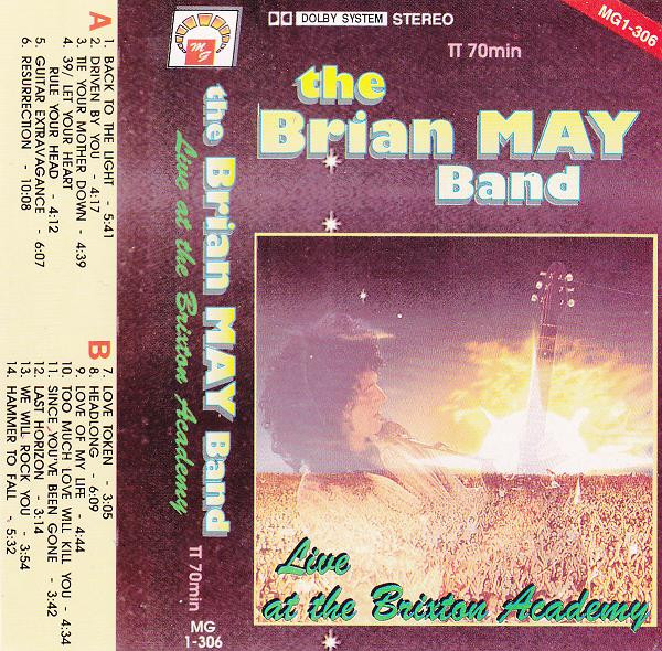 The Brian May Band - Live At The Brixton Academy | Releases | Discogs