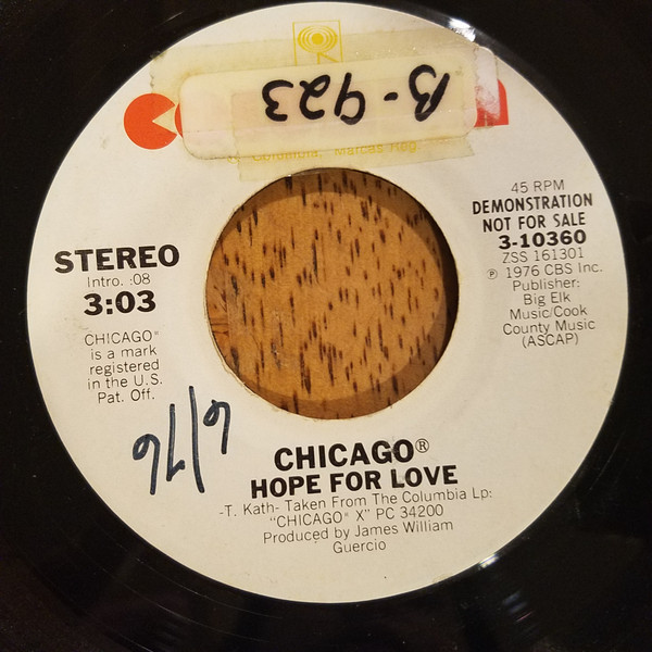 baixar álbum Chicago - Another Rainy Day In New York City Hope For Love