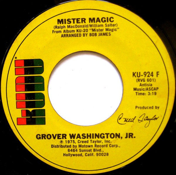 Grover Washington, Jr. – Mister Magic (1975, Vinyl) - Discogs