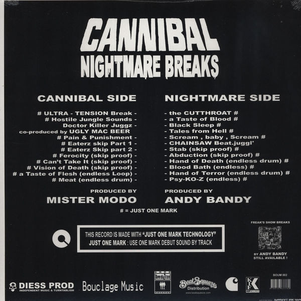 ladda ner album Mister Modo & Andy Bandy - Cannibal Nightmare Breaks