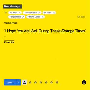 Various - I Hope You Are Well During These Strange Times album cover