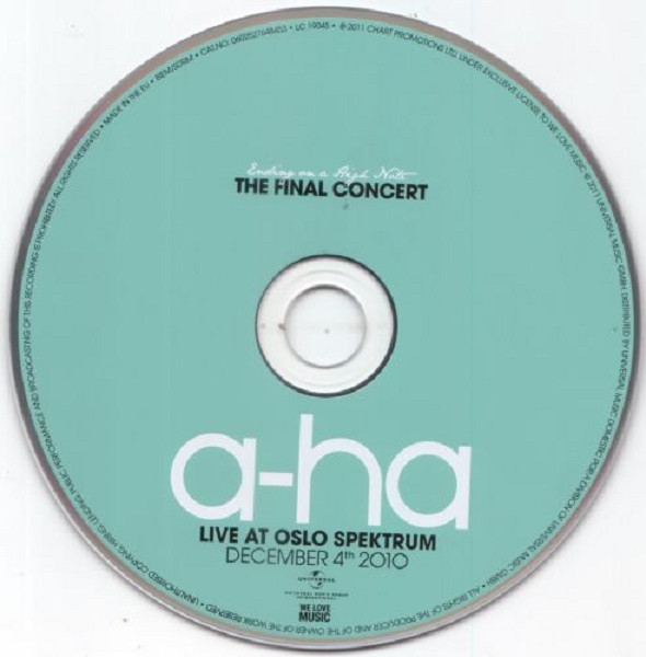 a-ha – Ending On A High Note - The Final Concert (2011, CD) - Discogs