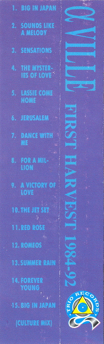 lataa albumi αville - First Harvest 1984 92