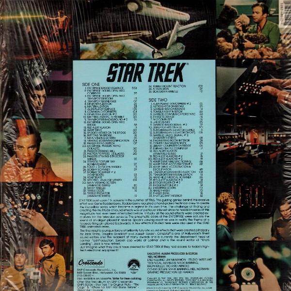 télécharger l'album Various - Star Trek Sound Effects From The Original TV Soundtrack