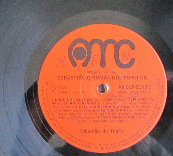 last ned album Sebastião Do Rojão - Sebastião O Romântico Popular