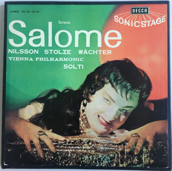 Richard Strauss - Birgit Nilsson, The Vienna Philharmonic Orchestra  Conducted By Georg Solti – Salome (1962, ffrr Labels, Vinyl) - Discogs