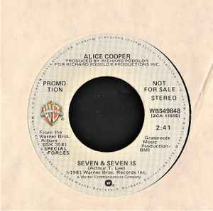 Alice Cooper (2) - Seven And Seven Is album cover